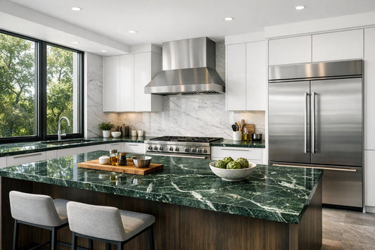 Discover Verde Alpi Laminam: Luxury Stone Solutions for Professionals - Zicana Boutique