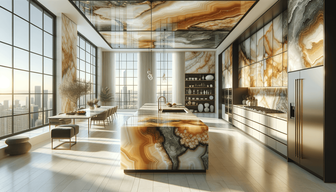 Discover Z-Boutique's Largest Onyx Kitchen Countertops Collection - Zicana Boutique