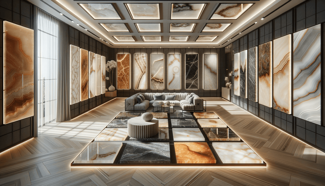 Discover Z-Boutique's Largest Onyx Slab Catalog for Professionals - Zicana Boutique