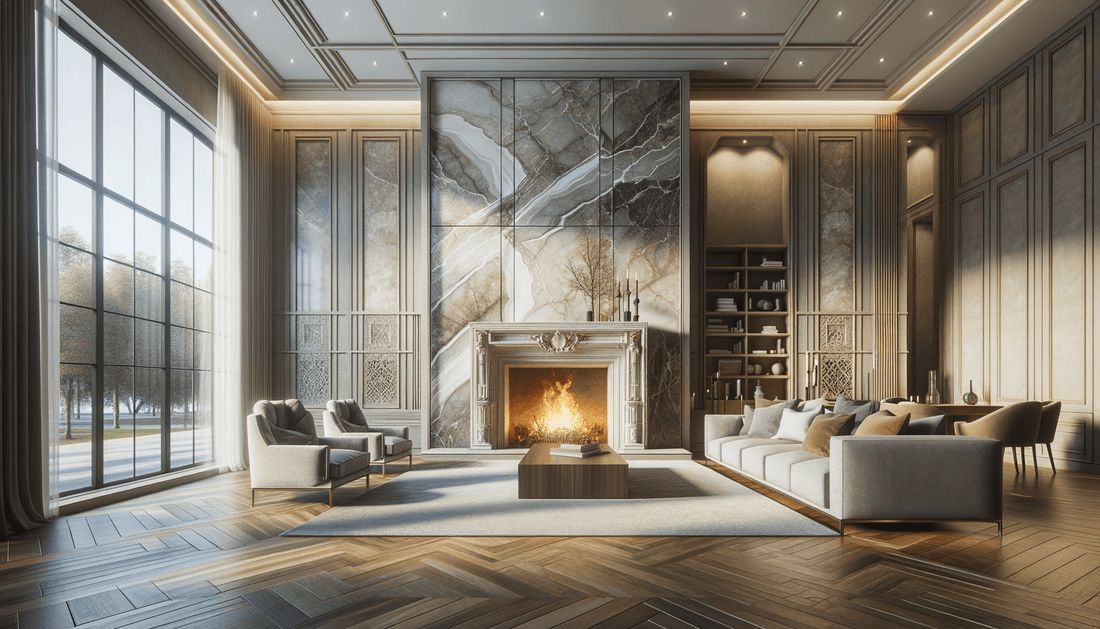 Discover Z-Boutique's Largest Quartzite Fireplace Surrounds Collection - Zicana Boutique