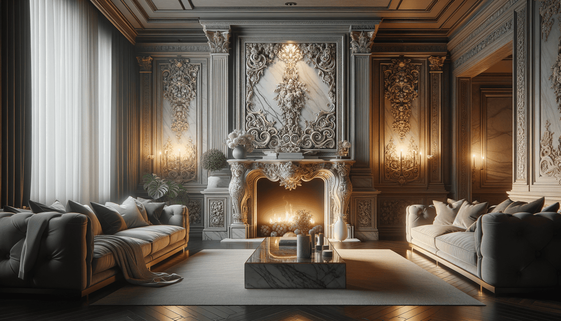 Discover Z-Boutique's vast marble fireplace surround catalog - Zicana Boutique