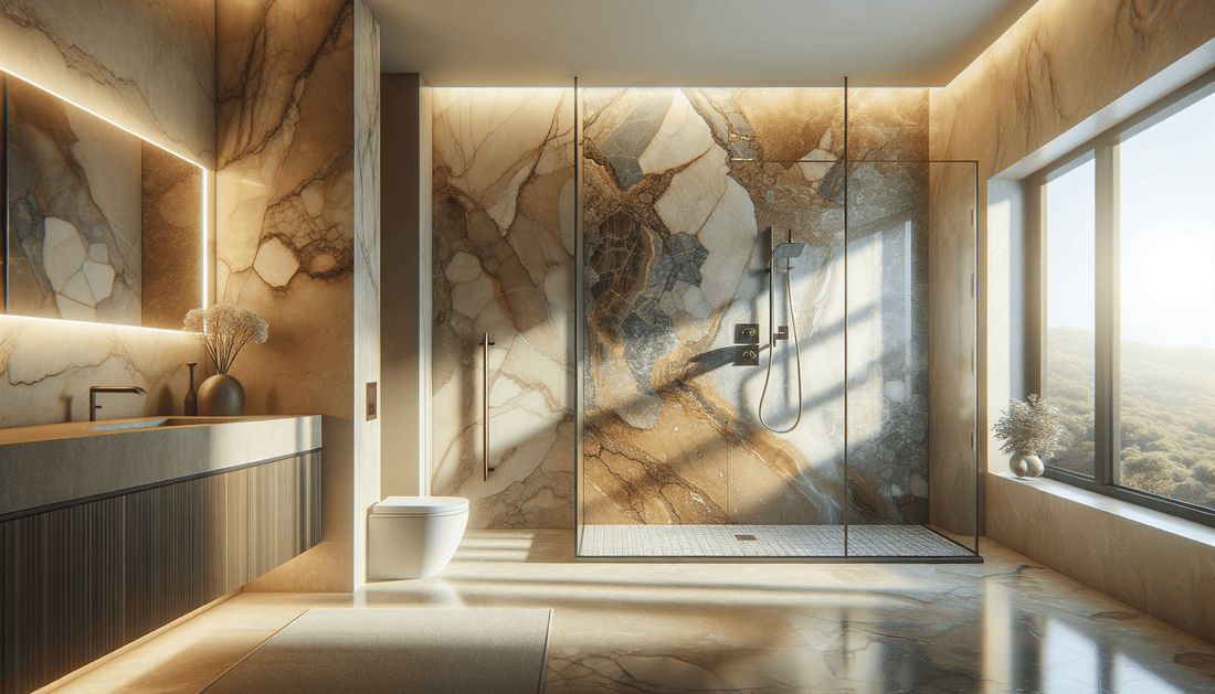 Discover Z-Boutique's Vast Quartzite Shower Walls Collection - Zicana Boutique