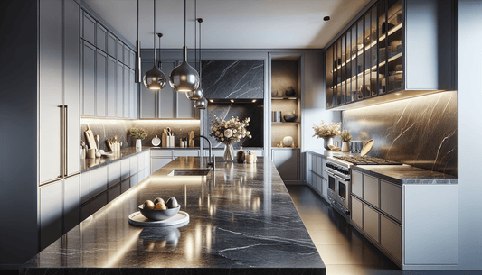 Elegance and Durability: Dark Grey Quartz Countertops Guide - Z Boutique by Marble Couture