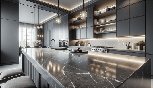 Elegance and Durability: Gray Soapstone Countertops for Discerning Spaces - Z Boutique by Marble Couture