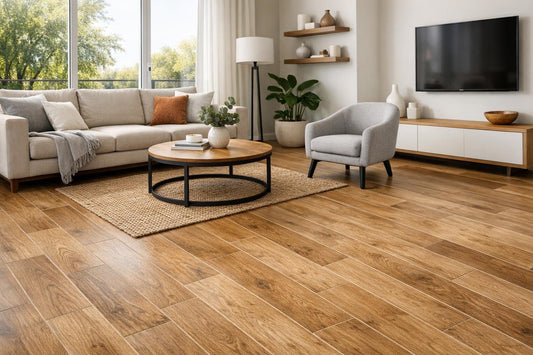Elegance and Versatility with Wooden-Look Floor Tiles - Zicana Boutique