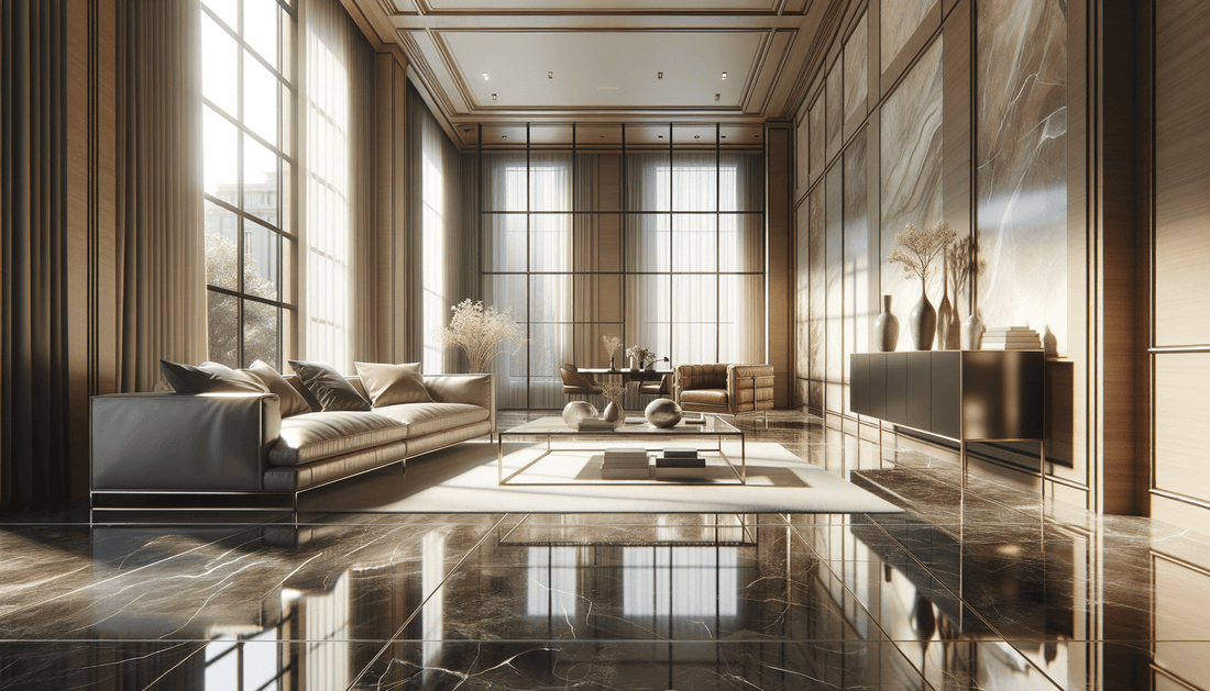 Elegance Defined: Light Emperador Marble Tile by Zicana - Zicana Boutique