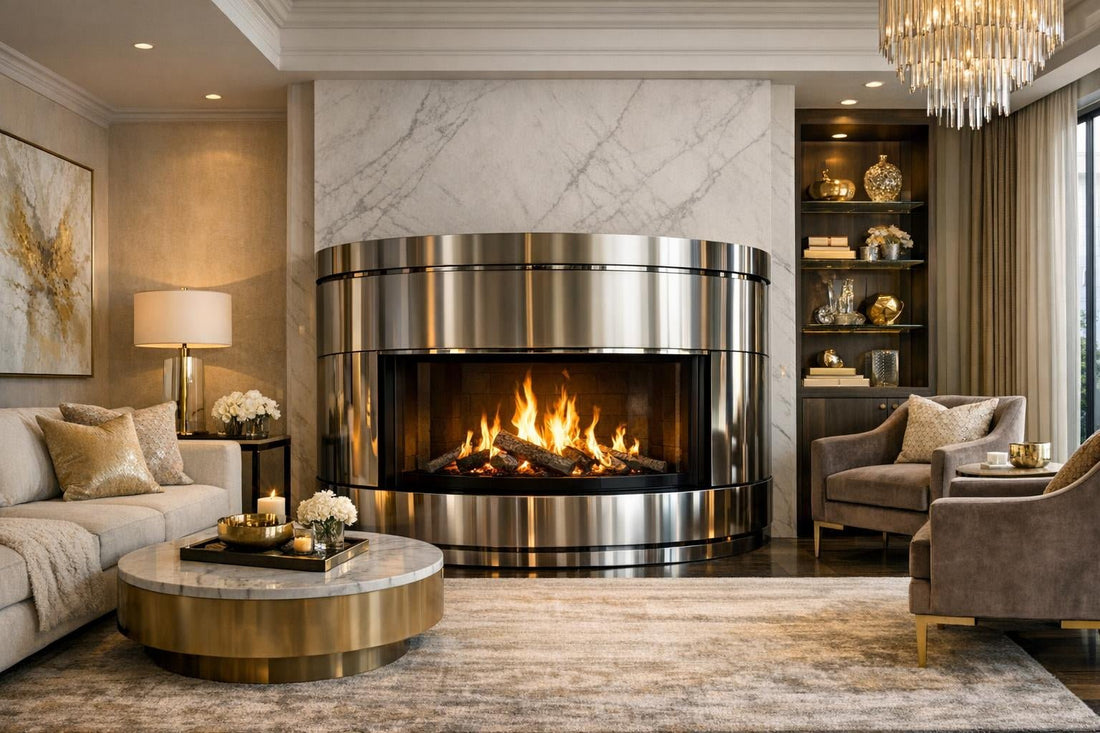 Elegance Meets Function: Cronos Fireplace - Zicana Boutique - Zicana Boutique