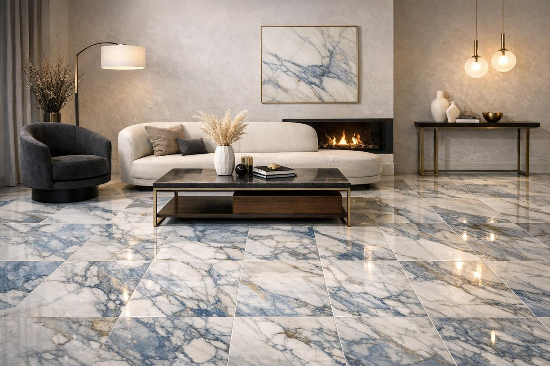 Elegance Redefined: Calacatta Bluette Marble at Zicana Boutique - Zicana Boutique