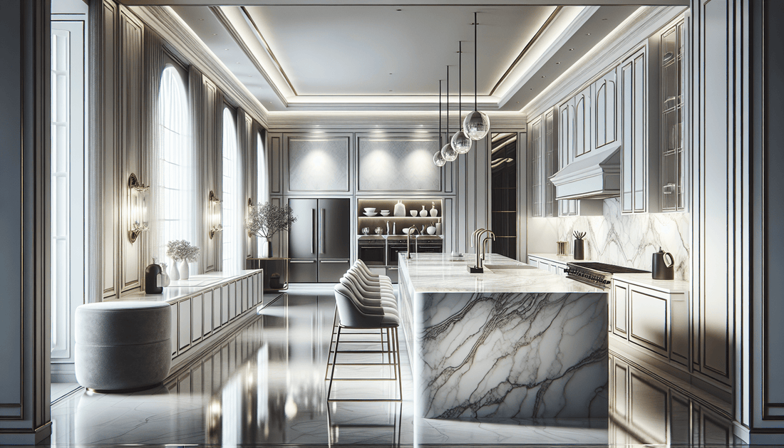 Elegance Redefined: Choosing White Granite Kitchen Countertops - Z Boutique by Marble Couture