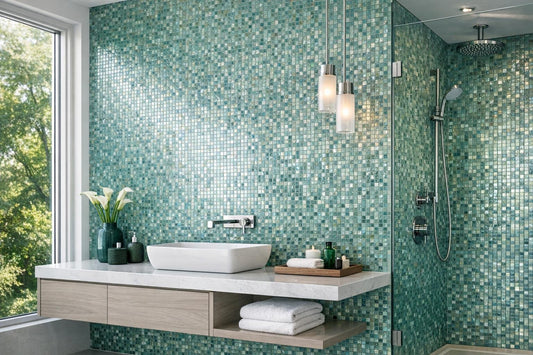 Elegance Redefined: Expert Guide to Tiling with Glass Tiles - Zicana Boutique