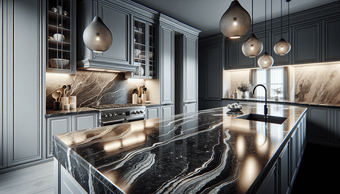 Elegance Redefined: Granite Black Pearl Countertop Insights - Z Boutique by Marble Couture