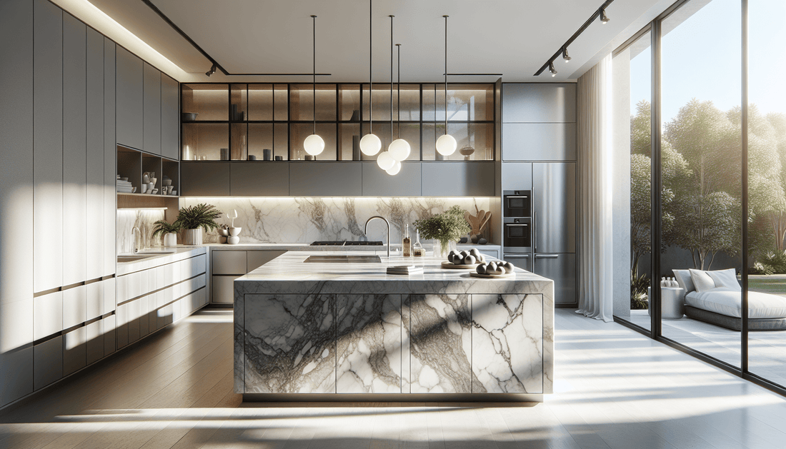 Elegance Redefined: Marble Island Countertops for Luxury Homes - Z Boutique by Marble Couture