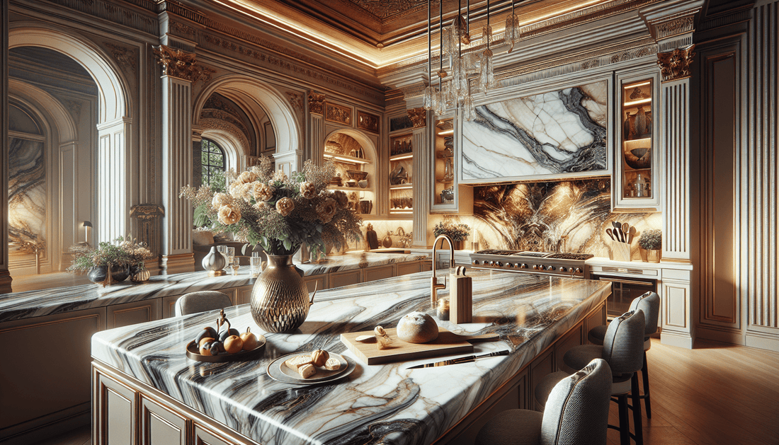 Elegance Redefined: Natural Marble Countertops for Discerning Homes - Zicana Boutique