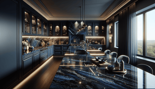 Elegance Redefined: Sapphire Blue Granite Countertops for Luxury Homes - Z Boutique by Marble Couture