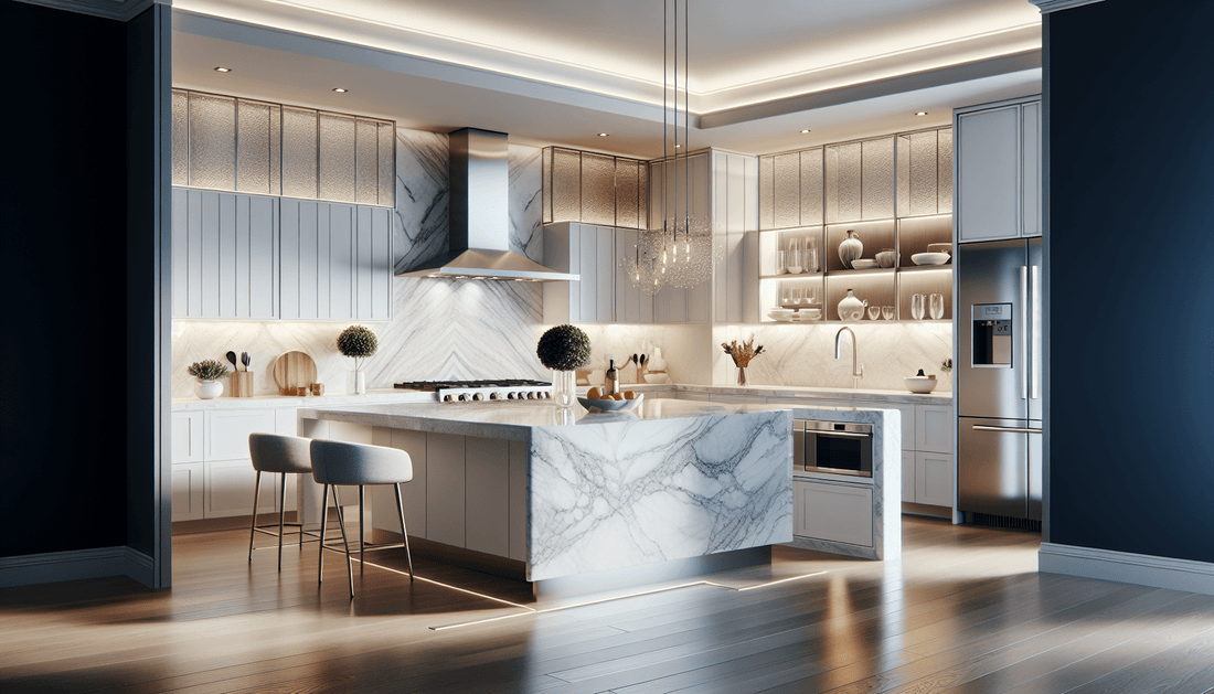 Elegance Redefined: White Granite Countertops for Stylish Kitchens - Z Boutique by Marble Couture