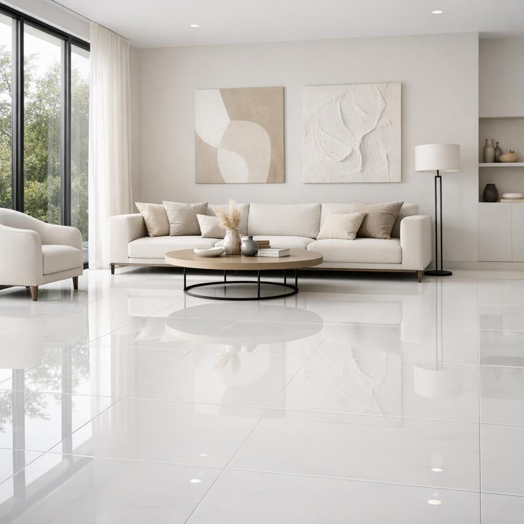 Elegance Redefined: White Tile Floor Solutions for Pros - Zicana Boutique