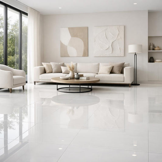 Elegance Redefined: White Tile Floor Solutions for Pros - Zicana Boutique