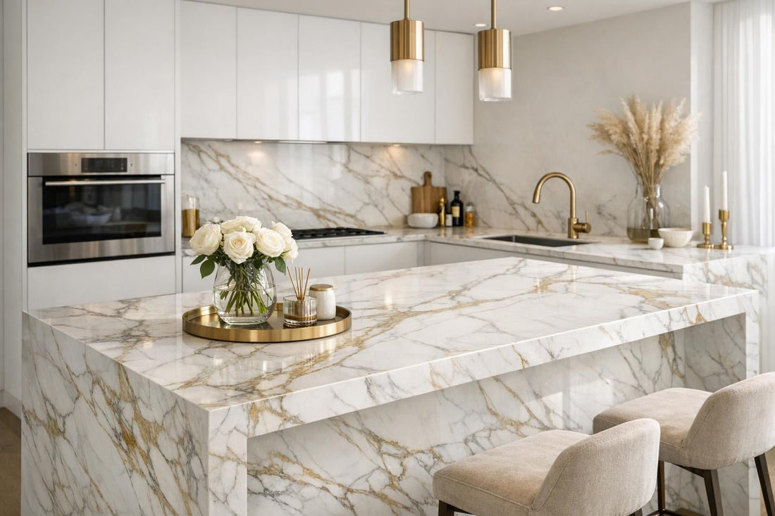 Elegance Unveiled: Calacatta Bellini Marble at Zicana Boutique - Zicana Boutique