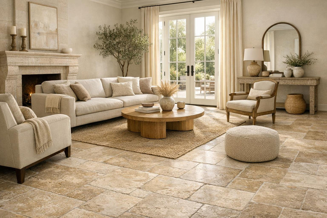 Elegance Unveiled: Limestone Floor Tiles for Every Space - Zicana Boutique
