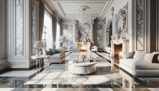 Elegance Unveiled: Marble Statuario for Luxurious Interiors - Z Boutique by Marble Couture