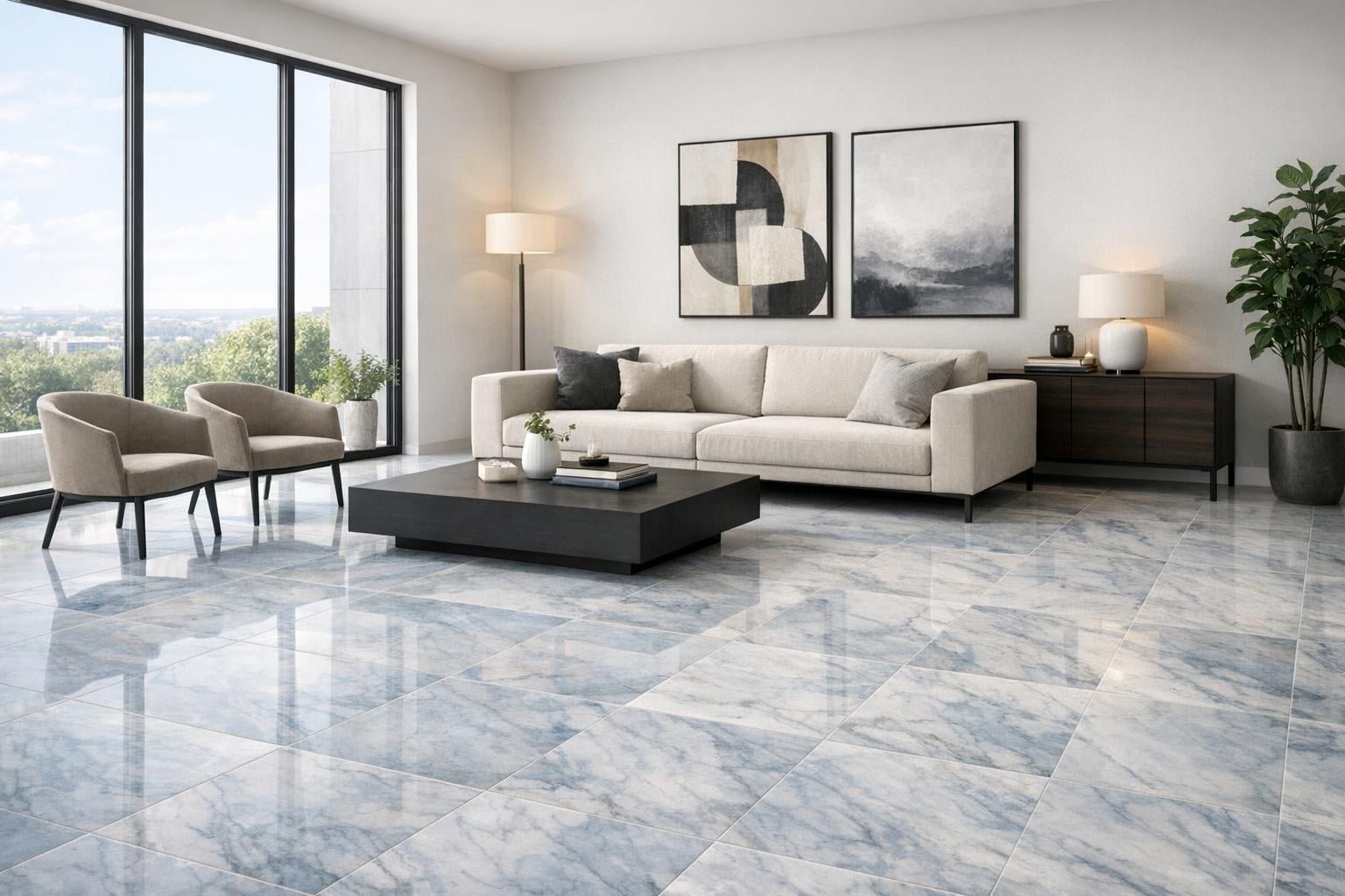 Elegant Azul Cielo Marble Tile Solutions for Professionals – Zicana ...