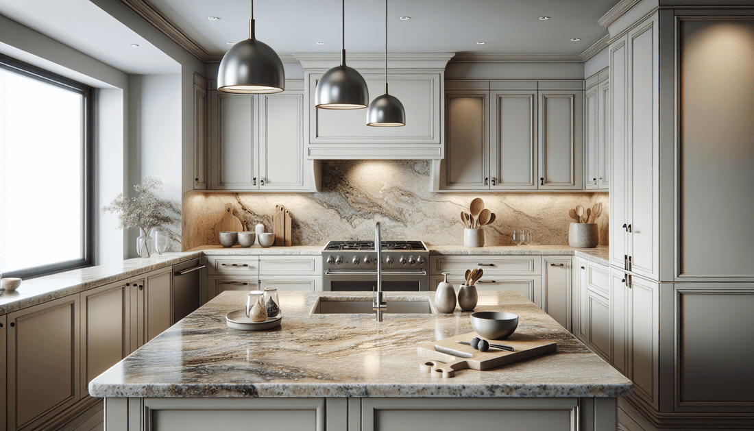 Elegant Beige Granite Countertops: Top Choice for Refined Spaces - Z Boutique by Marble Couture