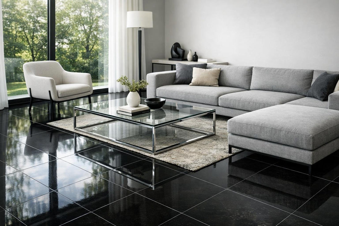 Elegant Black Tiles Floor Ideas for Chic Spaces - Zicana Boutique