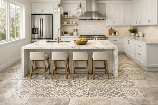 Elegant Ceramic Tile Kitchen Floor Solutions for Professionals - Zicana Boutique