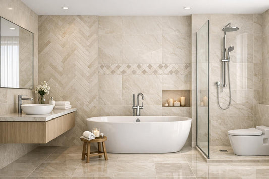 Elegant Ceramic Tiles for Bathroom: Design Tips & Solutions - Zicana Boutique