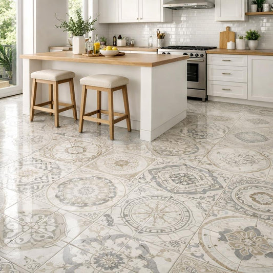 Elegant Ceramic Tiles: The Ultimate Kitchen Flooring Choice - Zicana Boutique