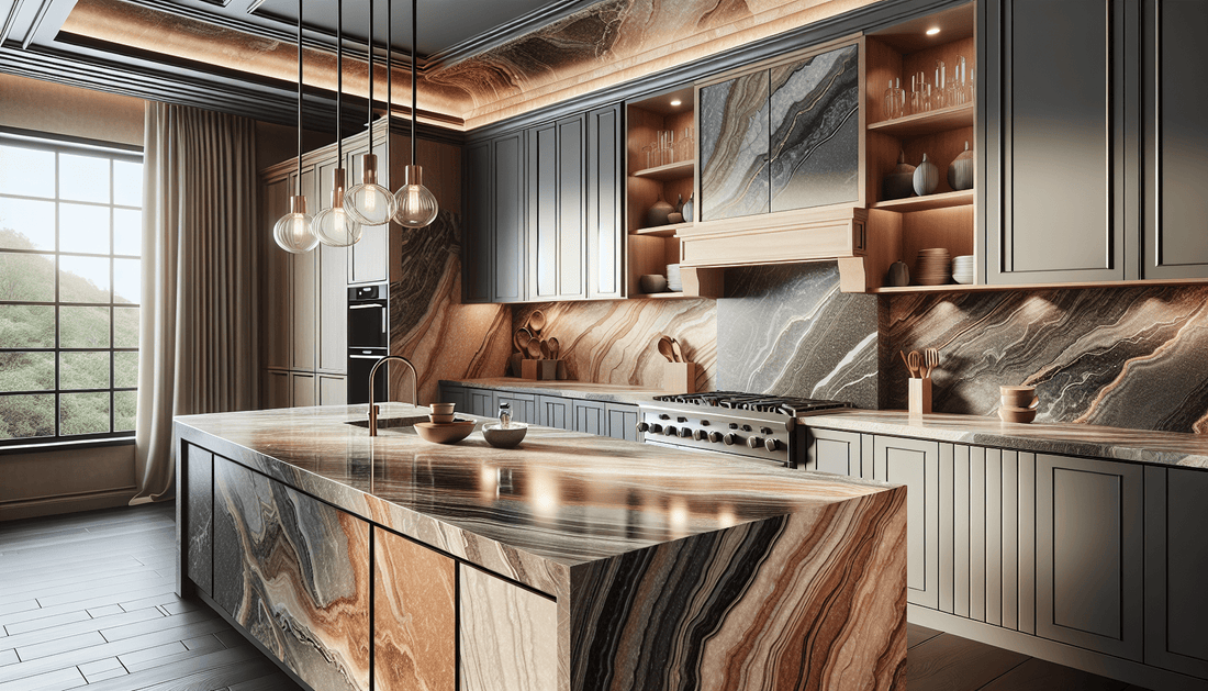 Elegant Colored Quartzite Countertops: A Must for Modern Homes - Z Boutique by Marble Couture