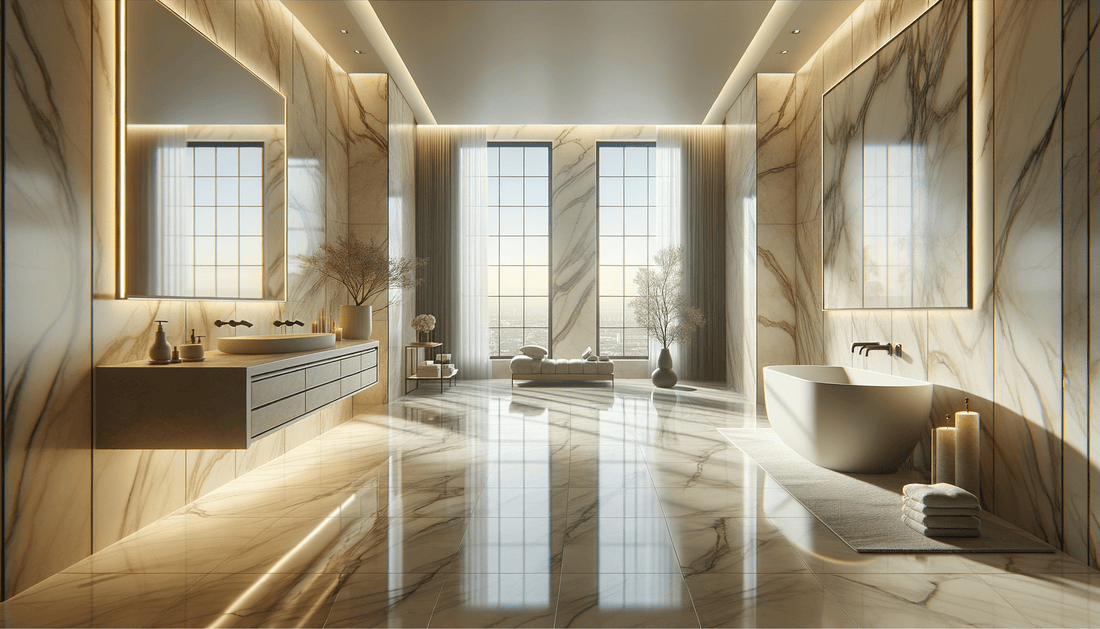Elegant Crema Marfil Tile: Zicana's Premium Choice for Pros - Zicana Boutique