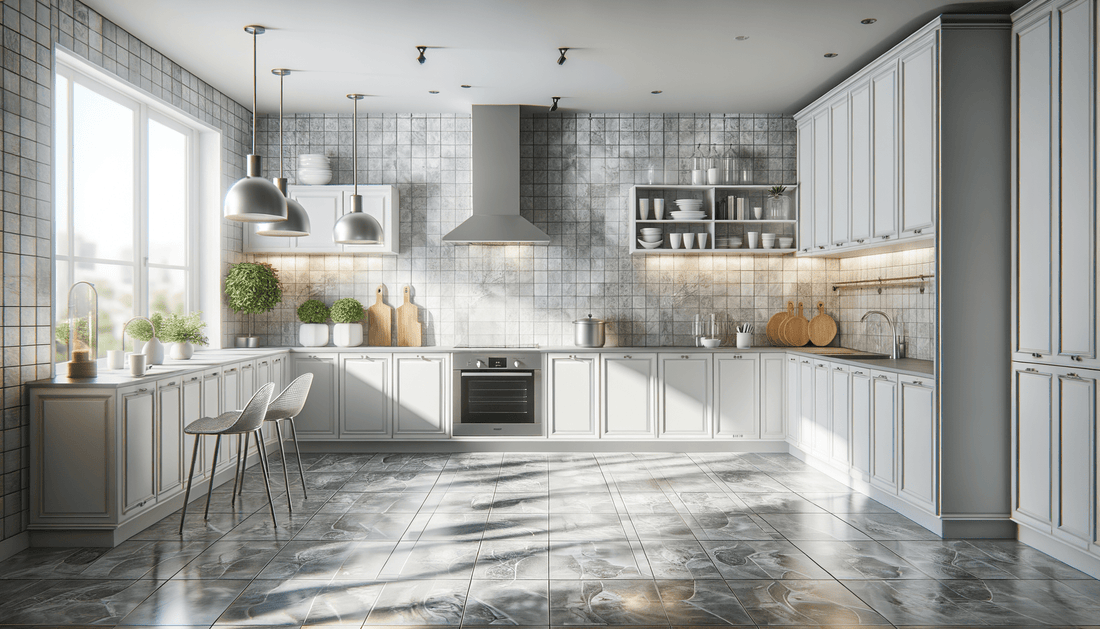 Elegant Design with Grigio Dekton 28" x 56" Field Tile - Zicana Boutique