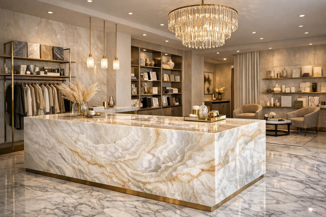 Elegant Designs: White Onyx Extra - Zicana Boutique Guide - Zicana Boutique