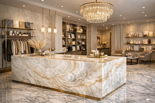 Elegant Designs: White Onyx Extra - Zicana Boutique Guide - Zicana Boutique