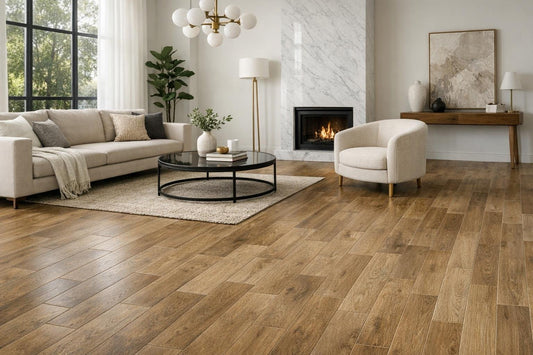Elegant Floor Tile Solutions: Wood Aesthetics for Every Space - Zicana Boutique