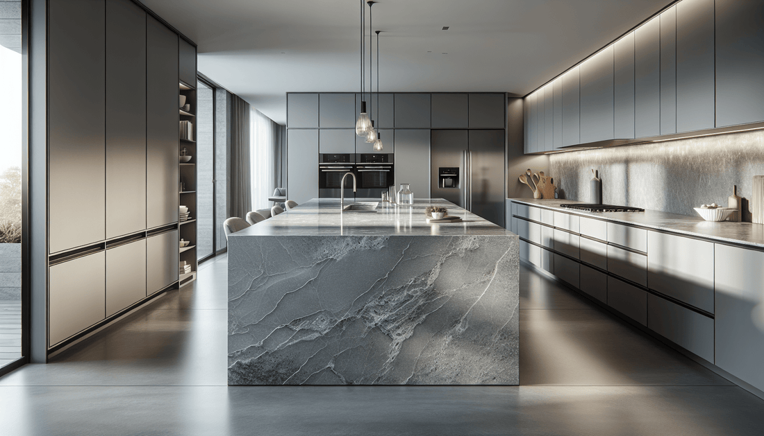 Elegant Grey Quartz Slabs: Elevate Home Design and Inspire Professionals - Z Boutique by Marble Couture