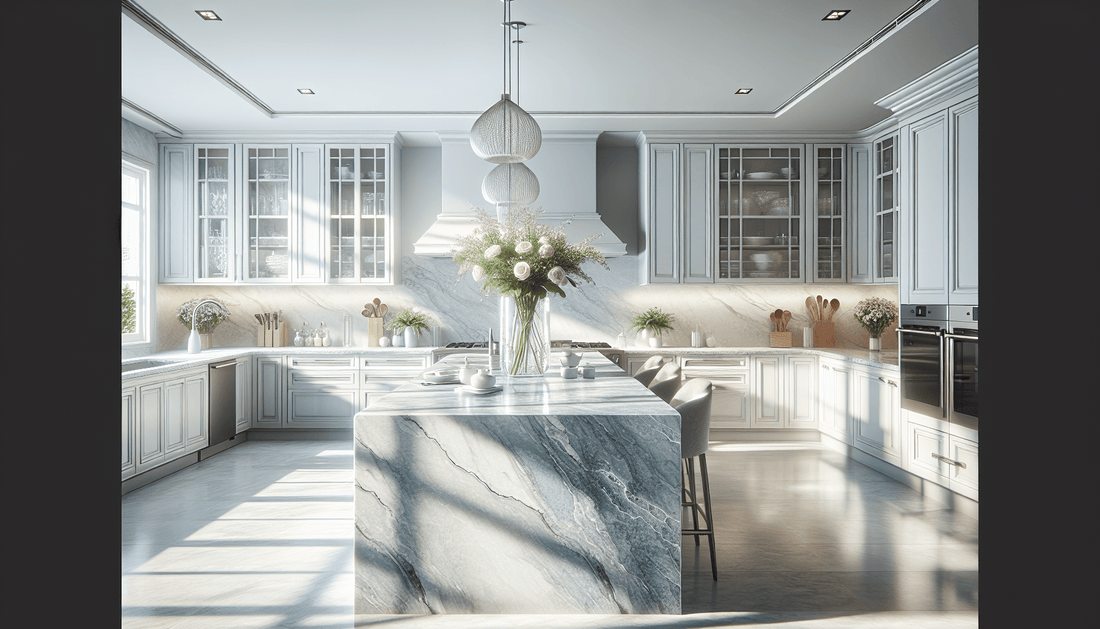 Elegant Light Blue Granite Countertops: Transform Your Space with Zicana - Zicana Boutique