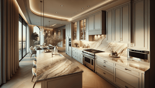 Elegant Light Granite Countertop Colors for Luxury Homes - Z Boutique by Marble Couture