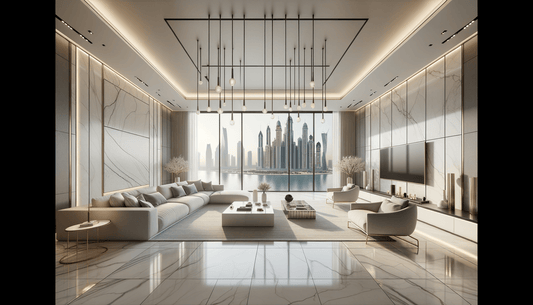 Elegant Living with Premium Porcelain Slabs Dubai by Zicana - Zicana Boutique