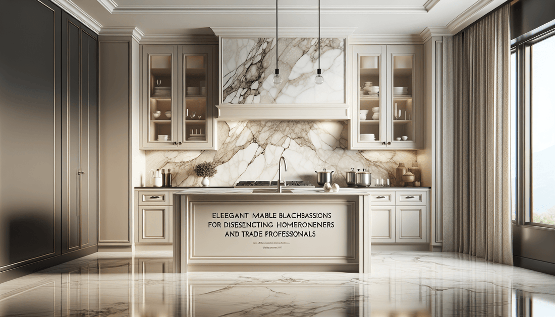 Elegant Marble Backsplash Solutions for Discerning Homeowners and Trade Professionals - Zicana Boutique