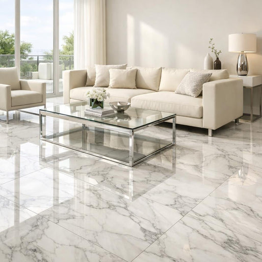 Elegant Marble Floor Tiles: Transform Spaces with Luxury - Zicana Boutique