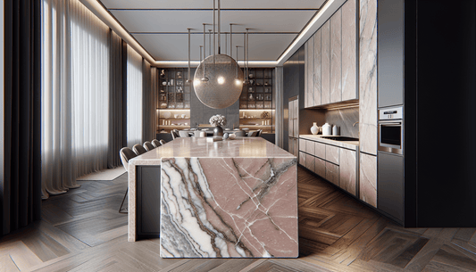 Elegant Pink Quartzite Slabs: A Guide for Discerning Homeowners and Professionals - Z Boutique by Marble Couture