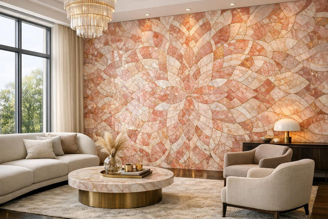 Elegant Rosetta Loft Pink Onyx for Luxurious Interiors - Zicana Boutique
