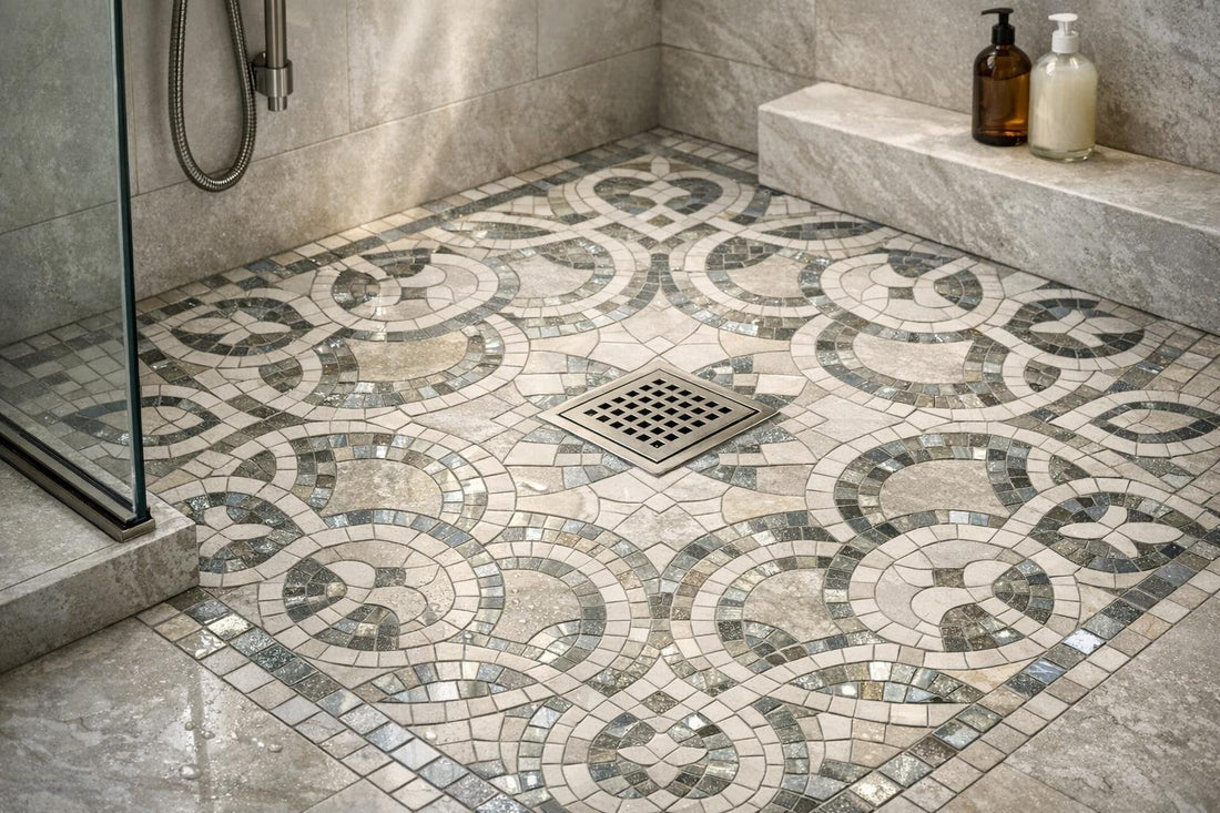 Elegant Shower Floor Tile Solutions for Discerning Professionals - Zicana Boutique