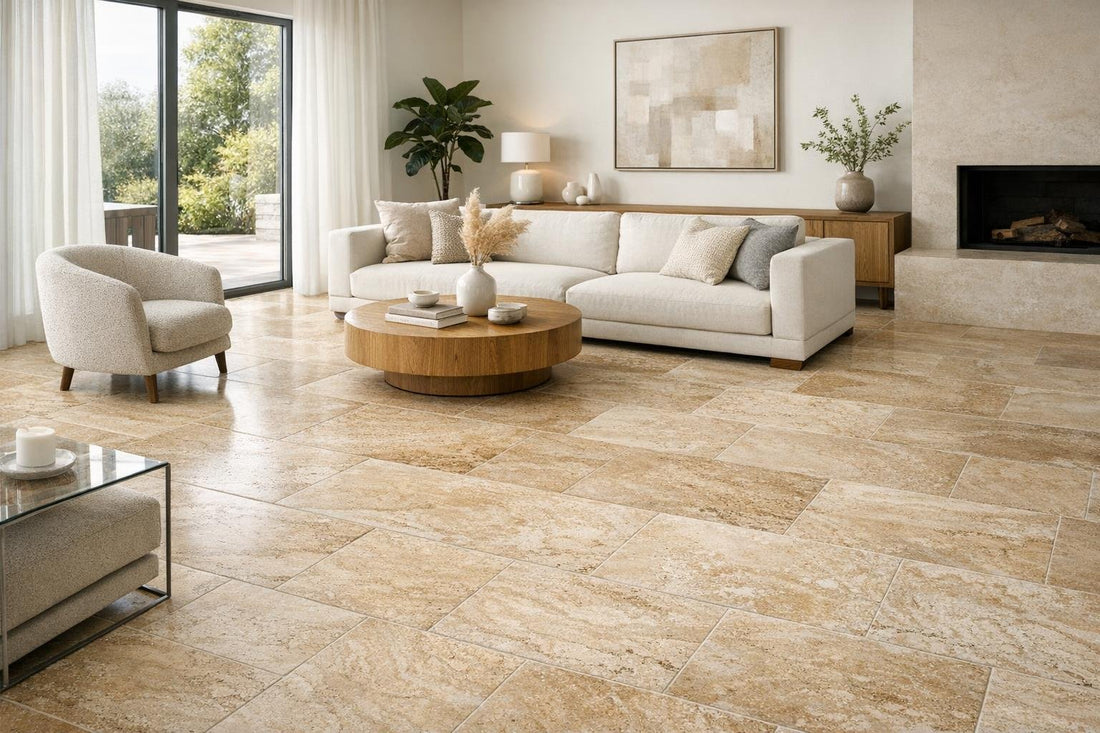 Elegant Solutions for Travertine Floor Tile Installation - Zicana Boutique