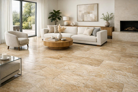 Elegant Solutions for Travertine Floor Tile Installation - Zicana Boutique