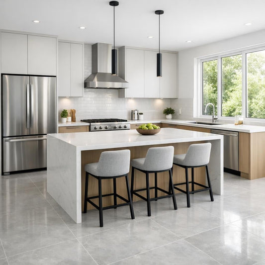 Elegant Solutions: Kitchen Porcelain Floor Tile Insights - Zicana Boutique