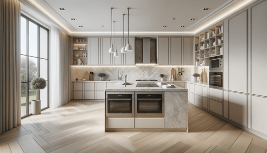 Elegant Spaces Start with Vicostone Adamello Quartz Surfaces - Zicana Boutique