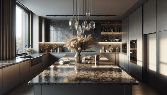 Elegant Sparkling Granite Countertops: Elevate Your Space Effortlessly - Z Boutique by Marble Couture